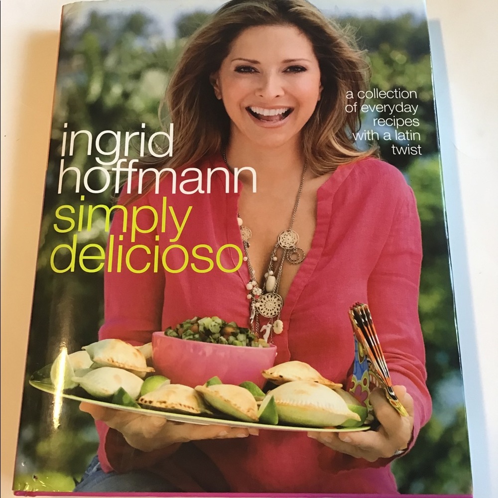 Simply Delicioso Ingrid Hoffman Cookbook HC/DJ